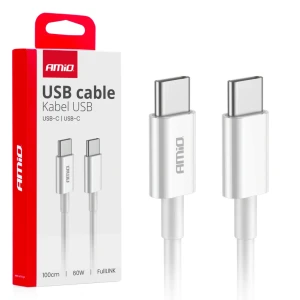 03896 cablu de incarcare usb-c—to type-c 60 вт, 100 см fulllink Thumbnail 2