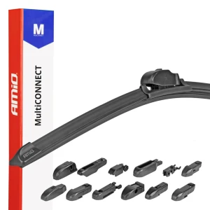 01195 lame de stergator plat multiconnect 20" (500 mm) 12 adaptoare