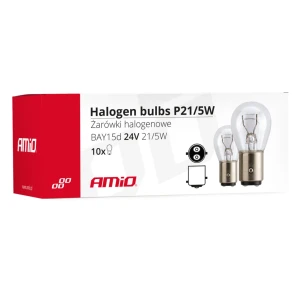 01007 bec halogen (10 buc)  p21/5w bay15d 24v 21w/5w Thumbnail 2