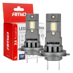 03764 bec led p-u auto seria x4 aviator h7/h18 6500k Thumbnail 2