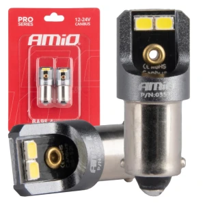 03579 светодиодные лампы led canbus pro seria ba9s 4x2016 smd alb 12/24v