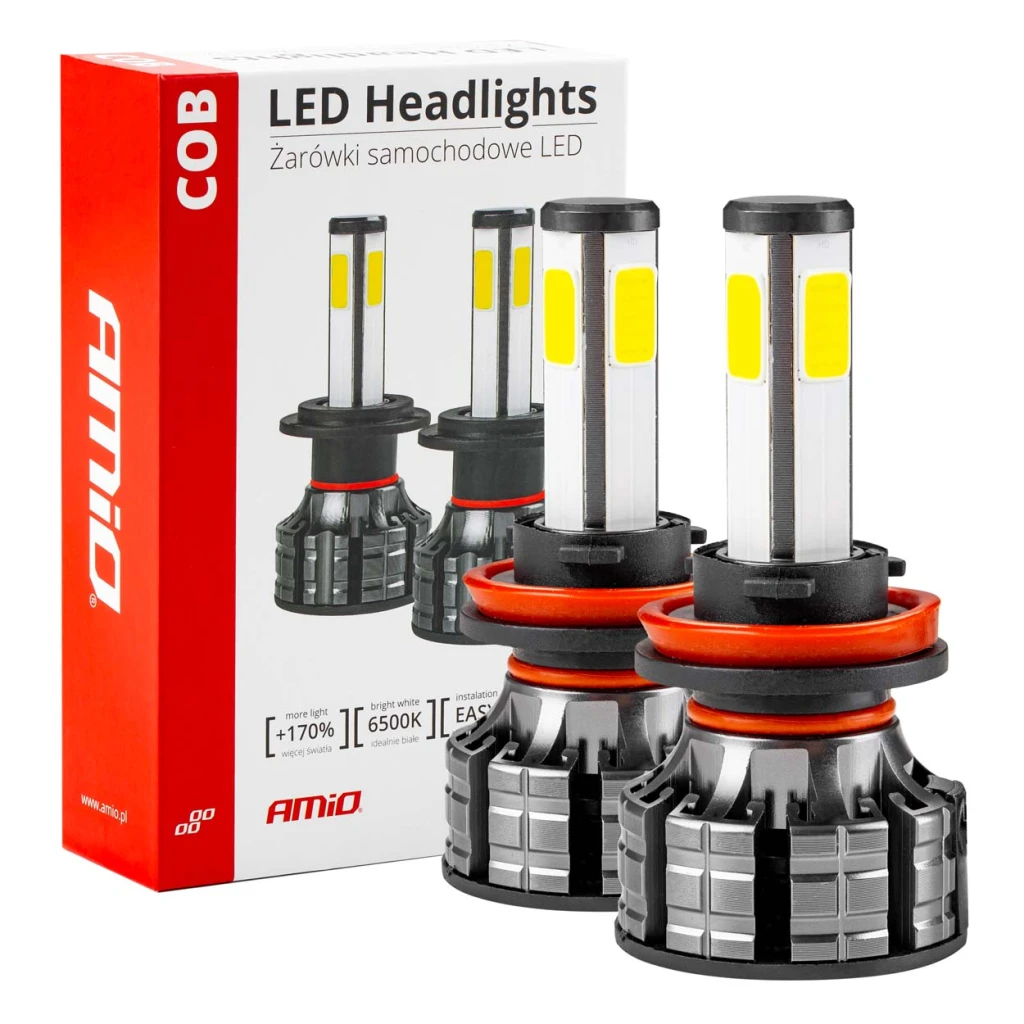 02845 faruri led cob 4 side seria h8/р9/р11 2