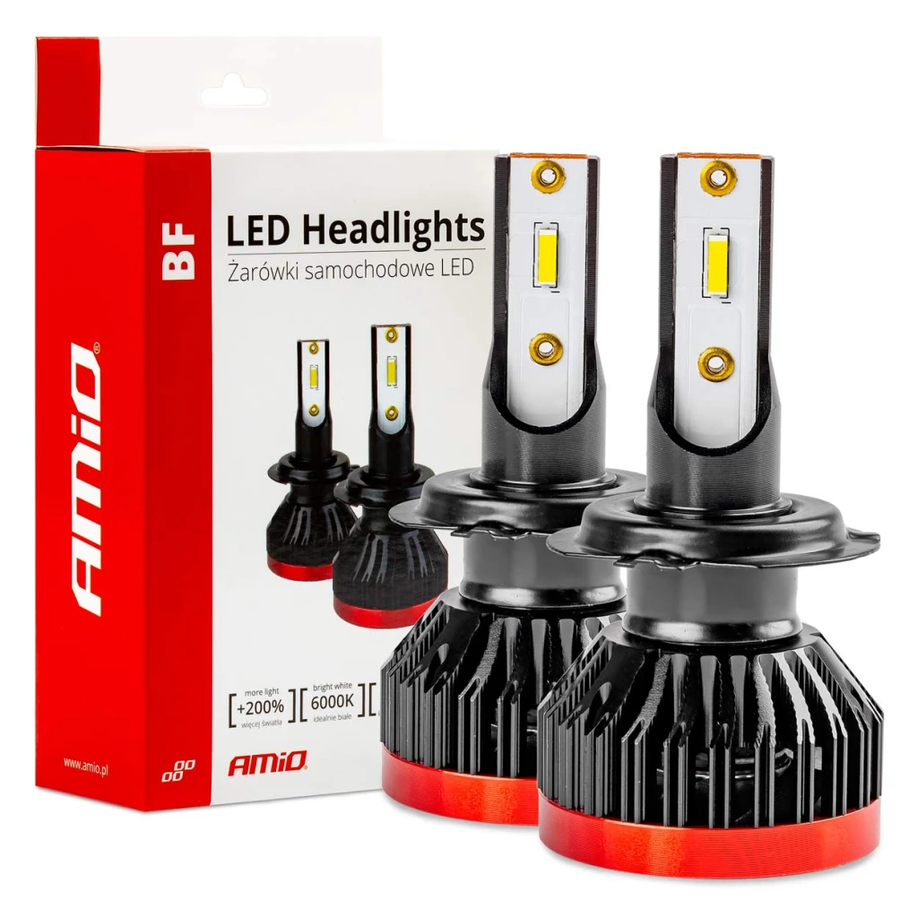02242 bec led-uri seria bf h7/h18 6000k 2