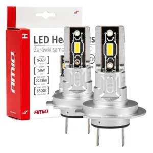 03332 bec cu led-uri auto seria h-mini h7 h18 6500k Thumbnail 2