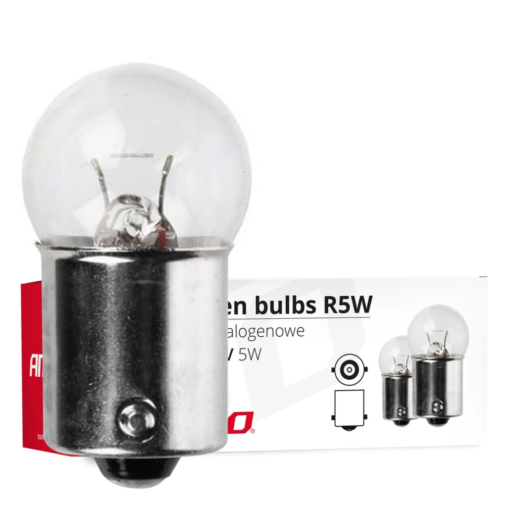 01485 bec cu halogen r5w ba15s 12v 2