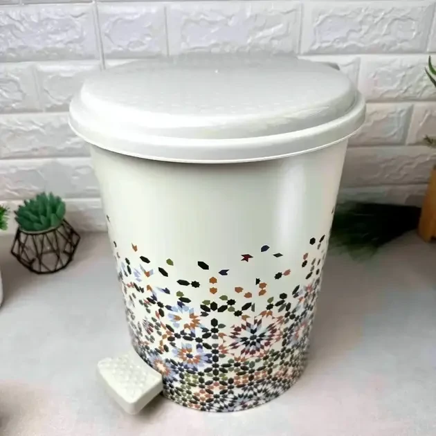 Urnă cu pedală 24l, culori mixte e367 5