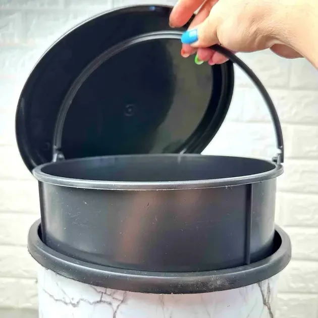 Urnă cu pedală 24l, culori mixte e367 4