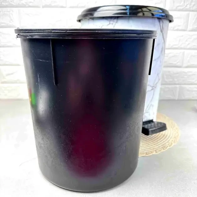 Urnă cu pedală 24l, culori mixte e367 6
