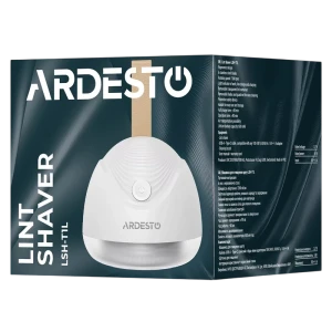 Aparat de curăţat scame ardesto lsh-t1l, alb Thumbnail 5
