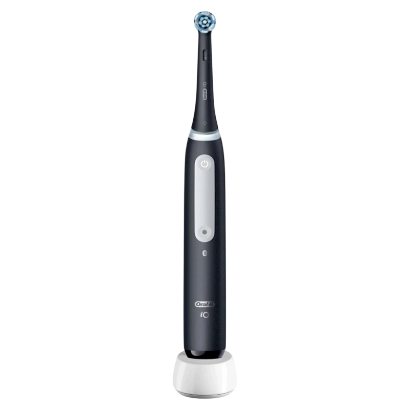 Электрическая зубная щетка braun oral-b io 4, чёрный 3