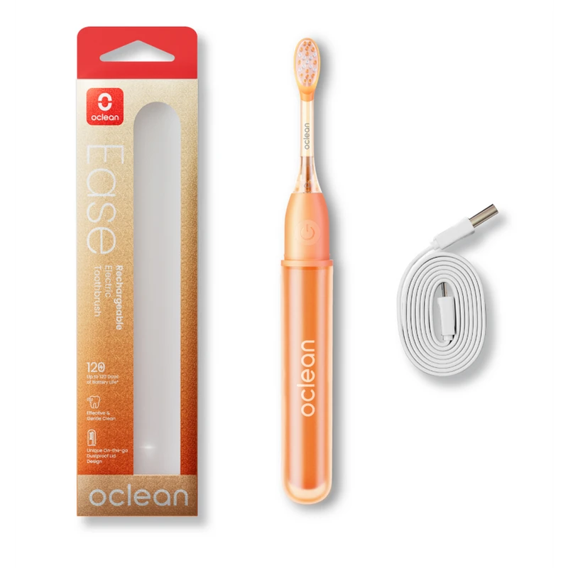Электрическая зубная щетка oclean ease, оранжевый 3