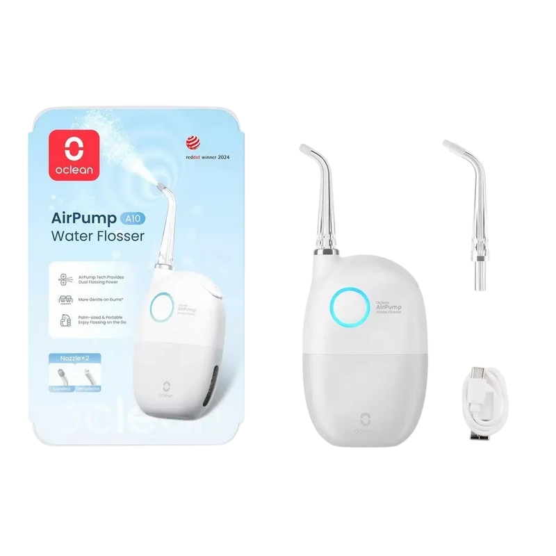Ирригатор для полости рта oclean a10, серый 2