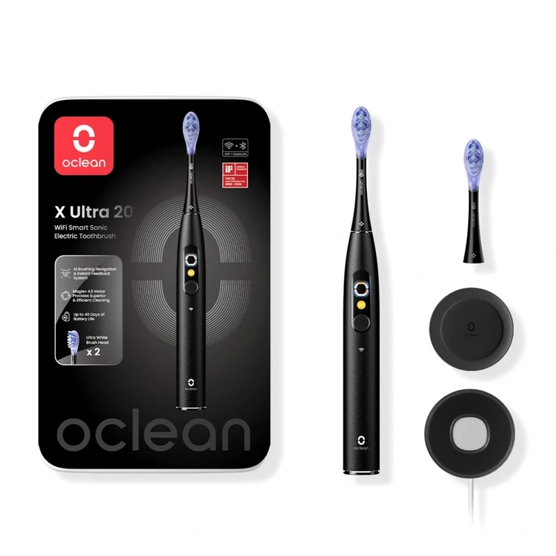 Periuță de dinți electrică oclean x ultra 20, negru 2