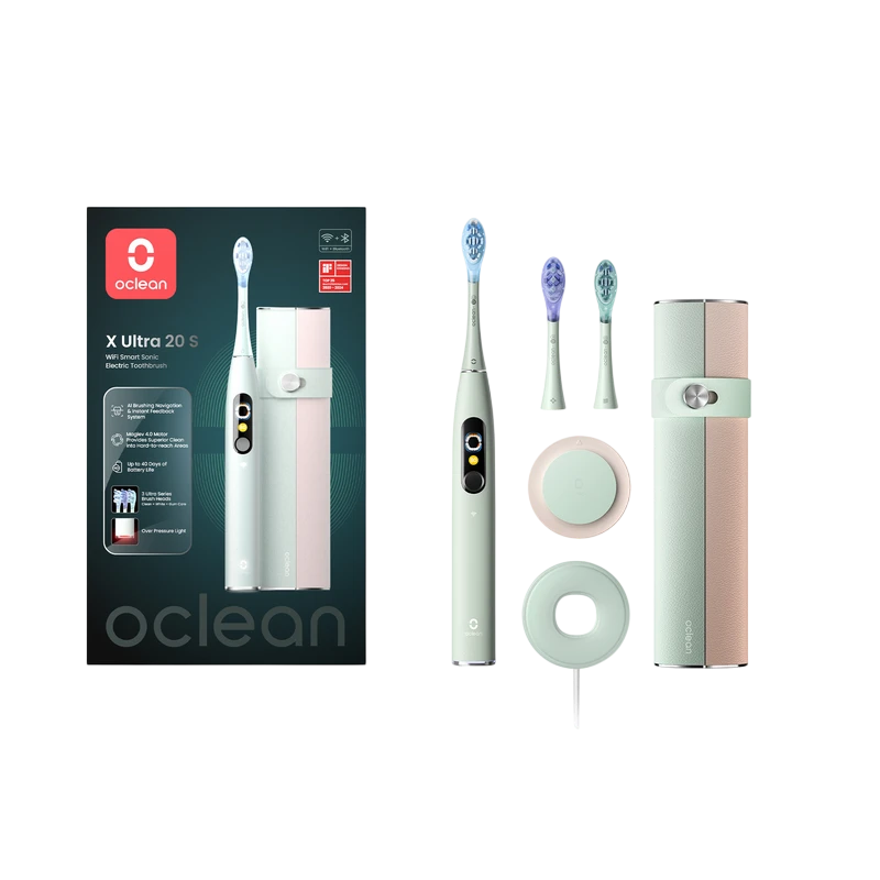 Periuță de dinți electrică oclean x ultra 20 s, verde 4