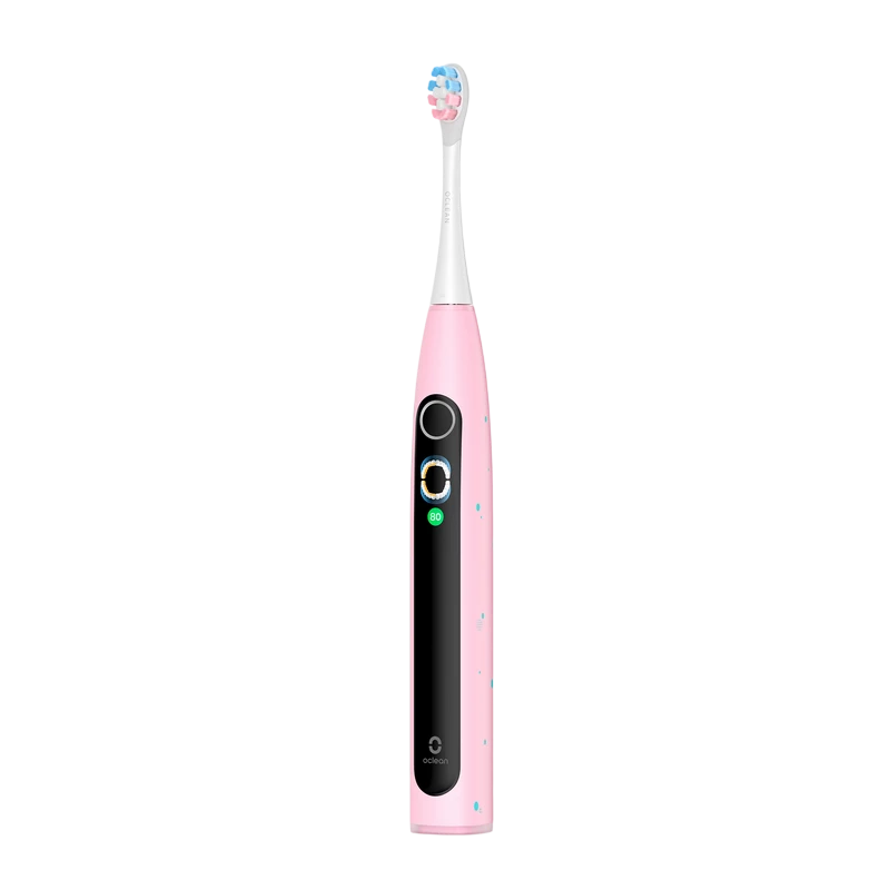 Электрическая зубная щетка oclean x kids, розовый 5