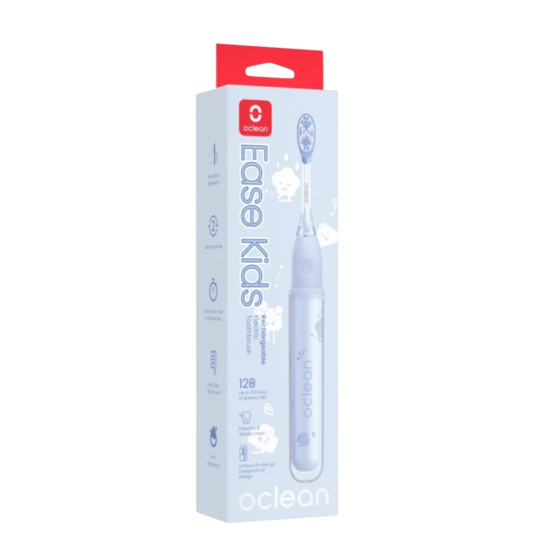 Periuță de dinți electrică oclean ease kids, albastru deschis 10