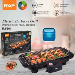 Raf electric barbecue grill, r.5301, 2000w Thumbnail 4