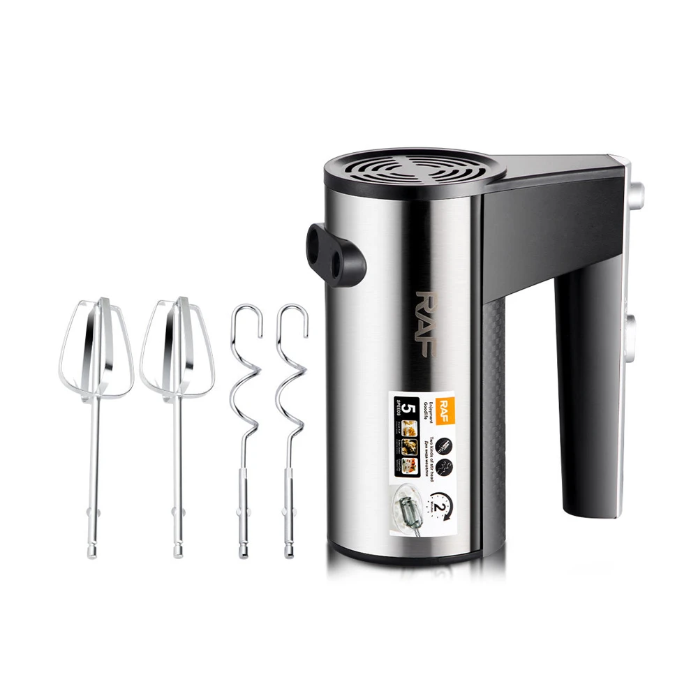 Raf hand mixer r.6690, stainless steel, 600w 2
