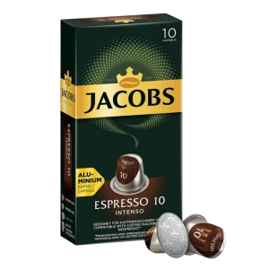 Кофе jacobs espresso intenso, 10 шт