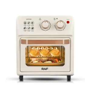 Электрическая духовка и аэрогриль raf, 14 л, r.5347w, 1250 вт, белая