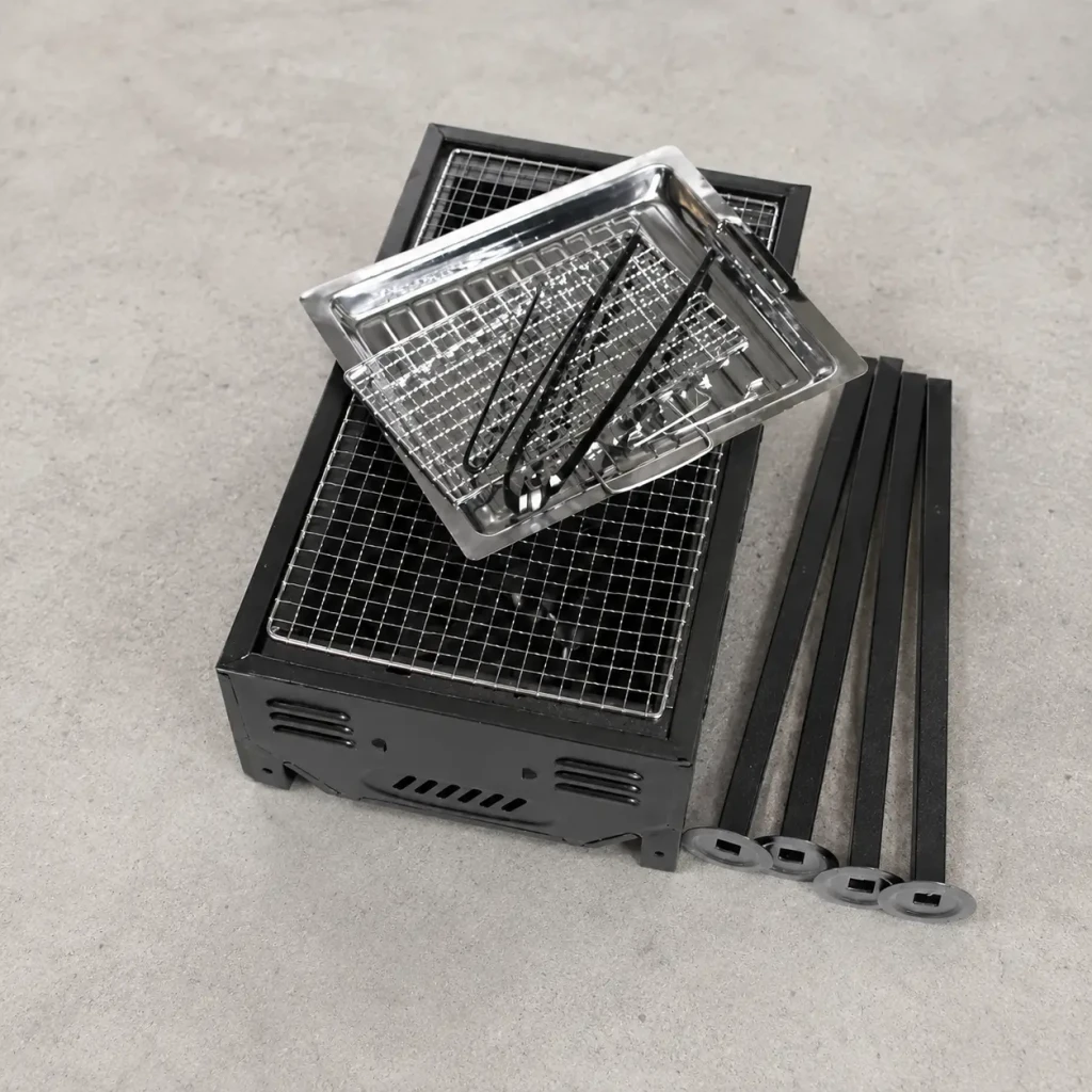 Многофункциональный набор для гриля и жарки 2-в-1 m2in1bbqgrs 3