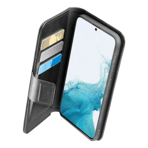 Husă tip carte cellularline samsung galaxy s23 fe, negru