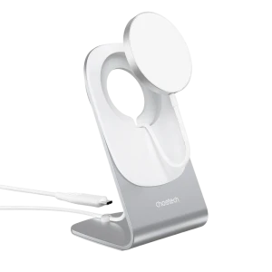 Беспроводная зарядка choetech h046 + t518-f, 15 вт, белый