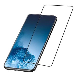 Sticlă de protecție Cellularline Impact Glass Capsule - Galaxy S21, Negru