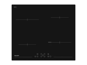Plită cu inducție sharp kh-6i45ft0i-eu, negru