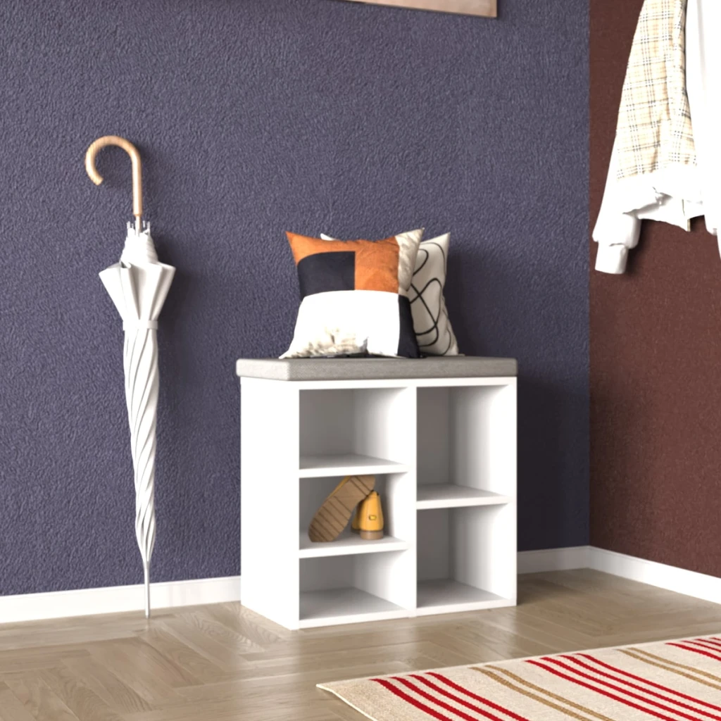 Tumba pentru incaltaminte aspect (54x30x48h cm) anthracite 2