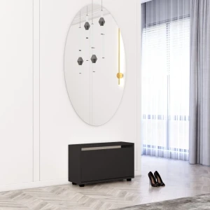 Pantofar leo 50x27x47h cm athracite