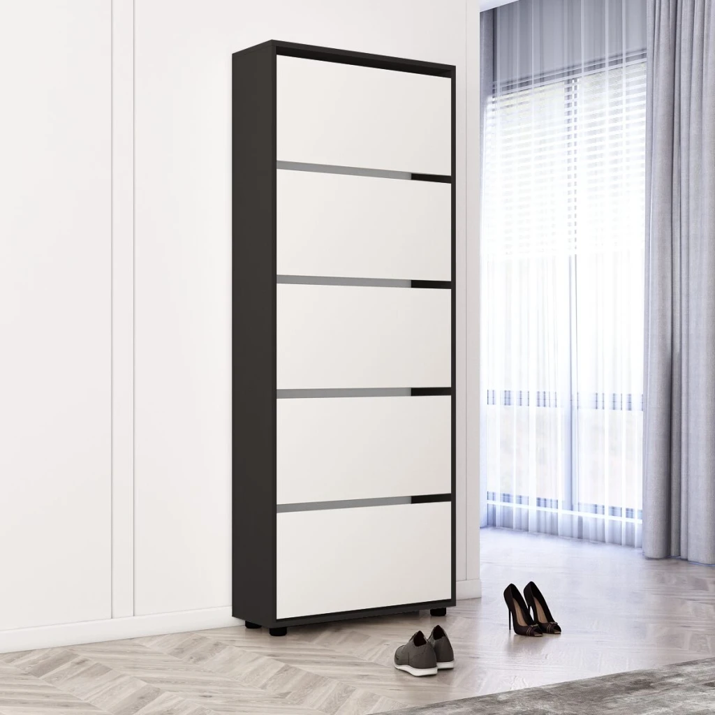 Pantofar leo 60x27x203h cm anthracite 2