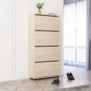Pantofar leo 60x27x164h cm sonoma