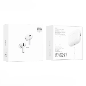 Căști bluetooth hoco ew90 true wireless cu reducere a zgomotului anc, albe Thumbnail 2