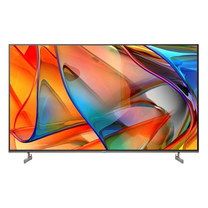 55" led smart tv hisense 55u6kq, 3840x2160 4k uhd, vidaa u6.0, серый 3
