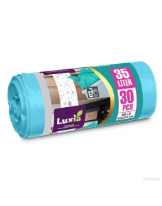 Luxia пакеты для мусора с ушками 35 л. 22 шт.с запах.тропик. lux-4100