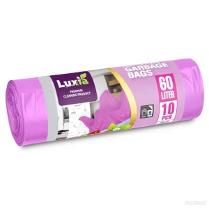 Luxia pungi p/u gunoi cu urechi 60 l 10 buc. cu aroma capsuni lux-4018  /55