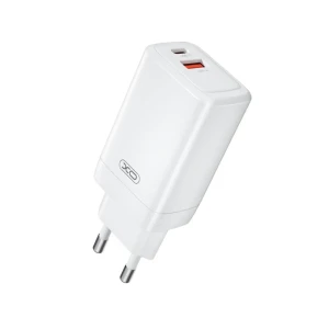 Xo ce17 (eu) — încărcător rapid gan 65w (1×usb-c 65w / 1×usb-a 22.5w)
