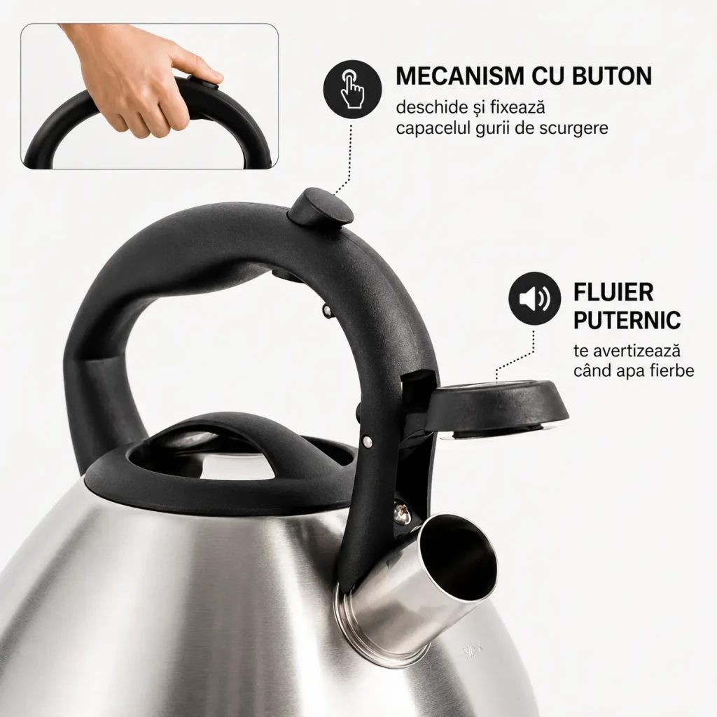 Fierbător aragaz 2.5l, re-1003 5