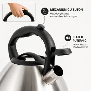 Fierbător aragaz 2.5l, re-1003 Thumbnail 5