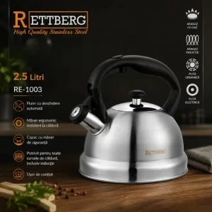 Fierbător aragaz 2.5l, re-1003 Thumbnail 2