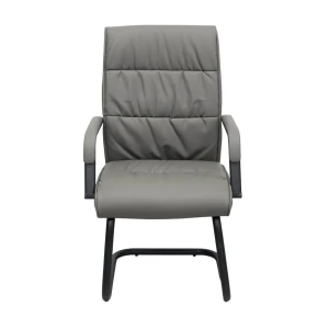 Стул офисный f-81l~grey + black legs Thumbnail 2