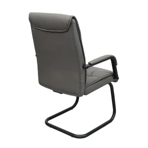 Стул офисный f-81l~grey + black legs Thumbnail 4