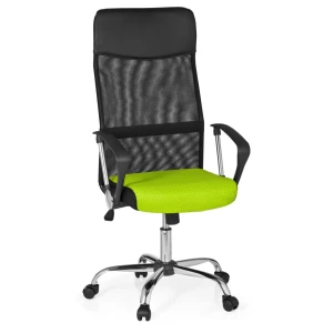 Fotoliu birou f-63~black+green
