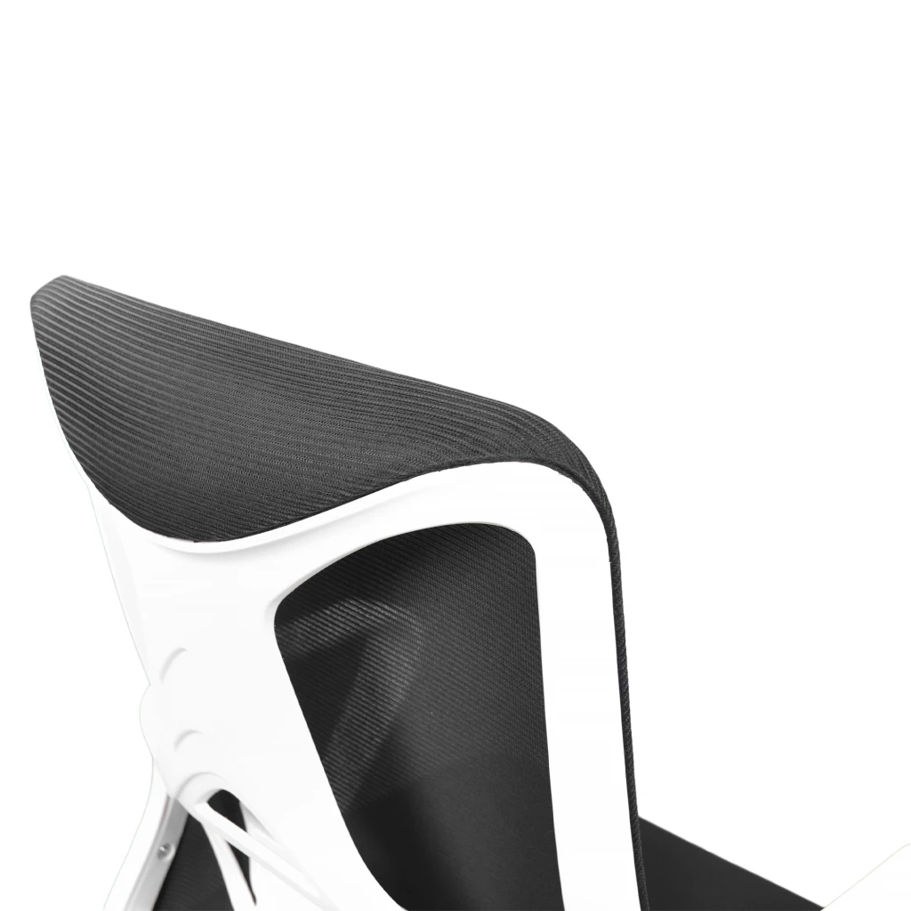 Fotoliu birou f-20141 a~black seat+white frame 5