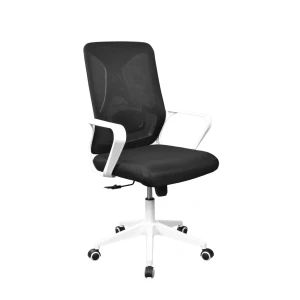 Кресло офисное f-20141 a~black seat+white frame