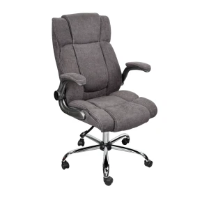 Fotoliu birou bx-3702~brown/stofă