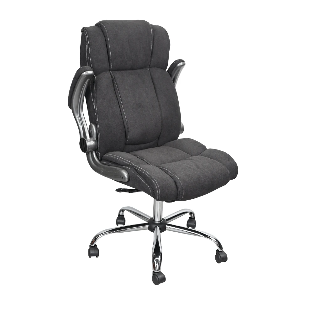 Fotoliu birou bx-3702~dark grey/stofă 2