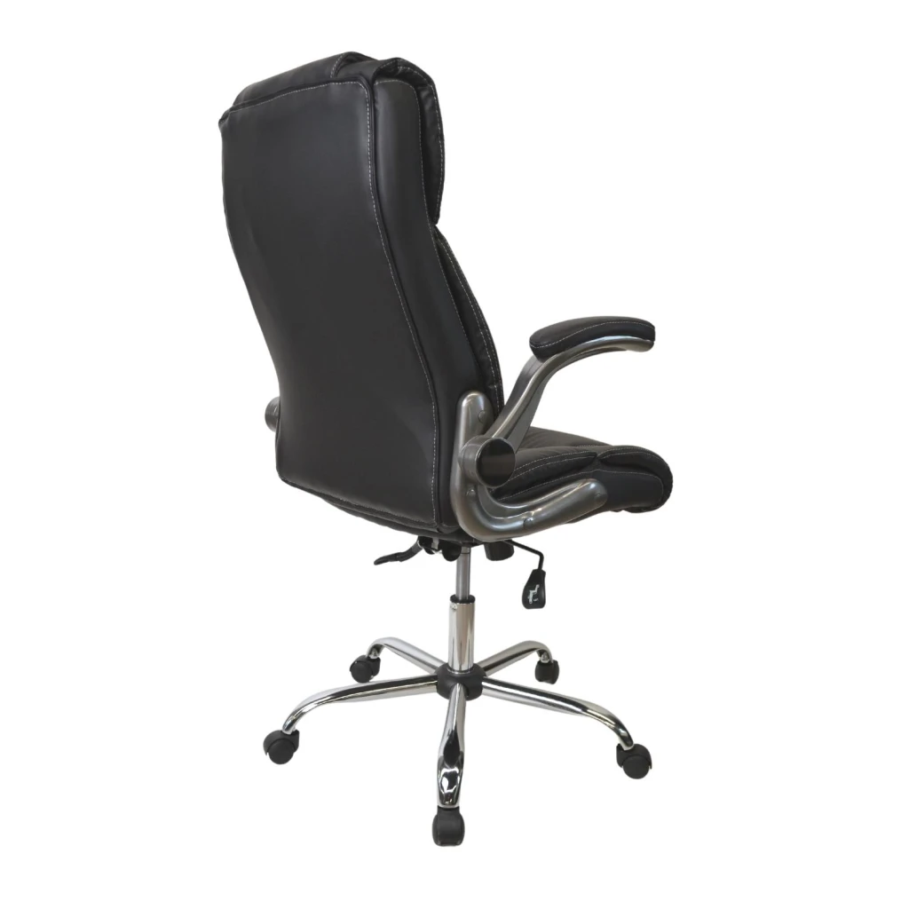 Кресло офисное bx-3702~черный/экокожа 2
