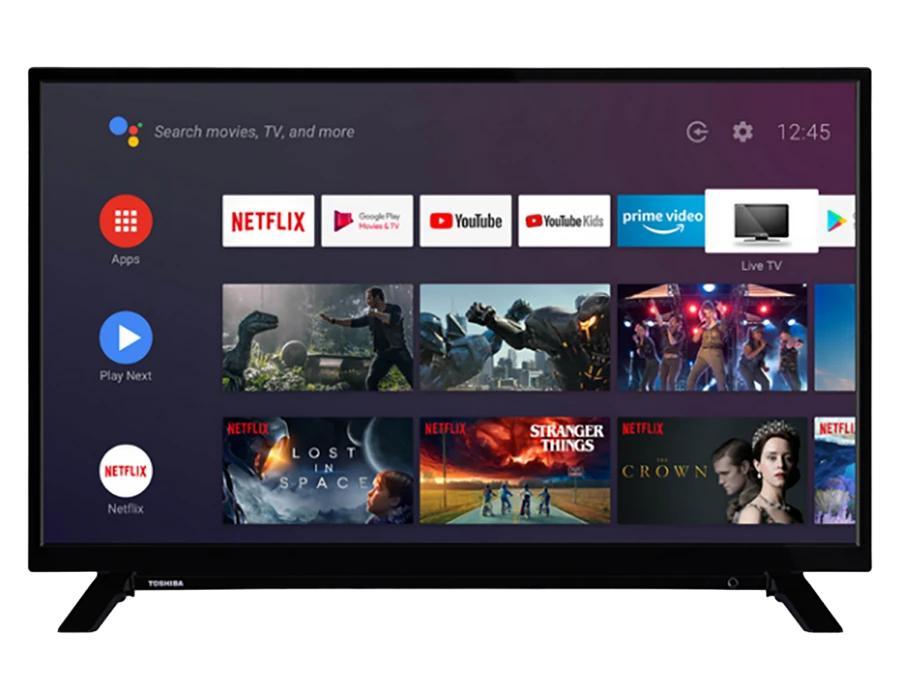43" led smart tv ozon h43s7000r, 1920x1080 fhd, android tv, negru 7